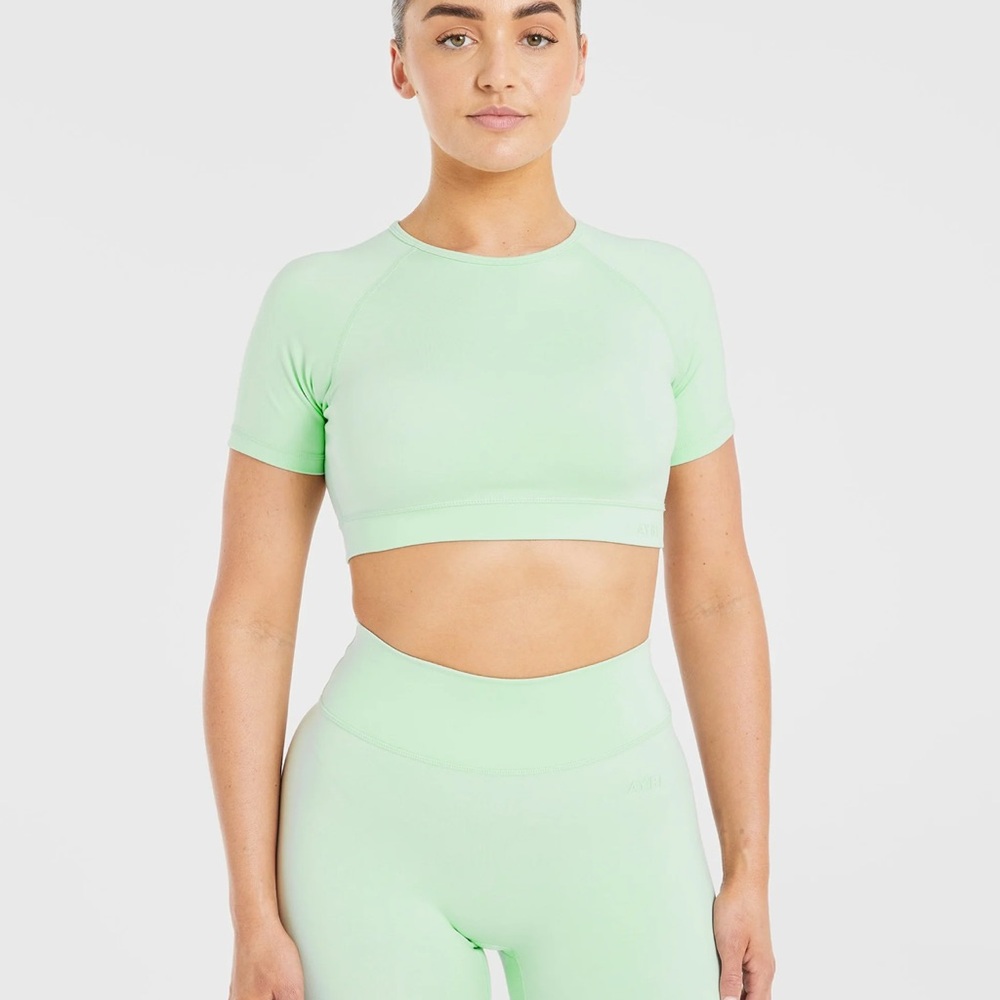 Abyl Mint Green Women's Crop Top